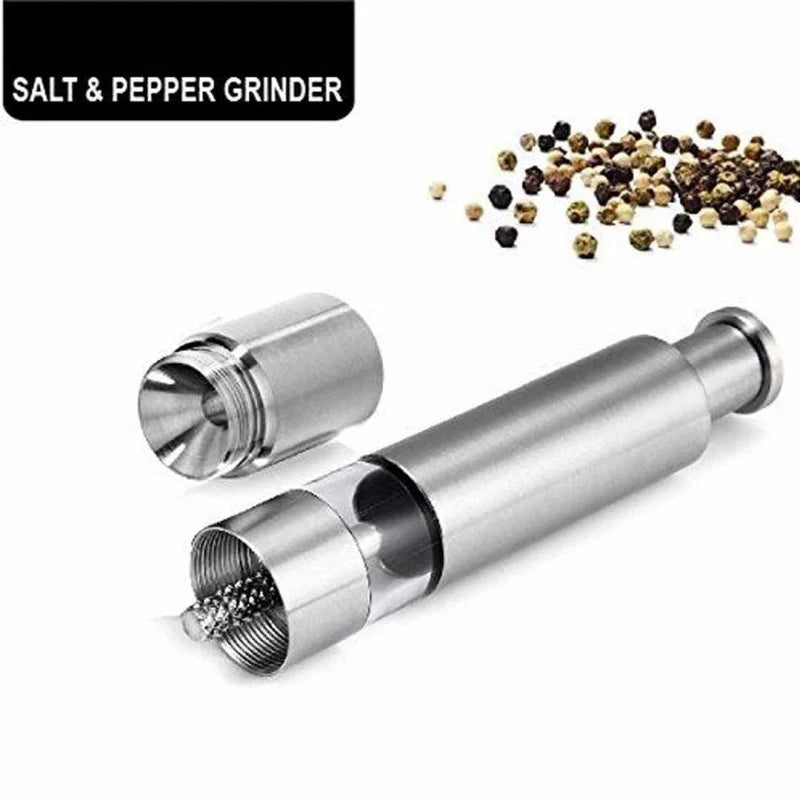 Stainless Steel Manual Salt Grinder