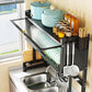 Multifunctional Over-Sink Dish Rack | Expandable & Space-Saving Storage