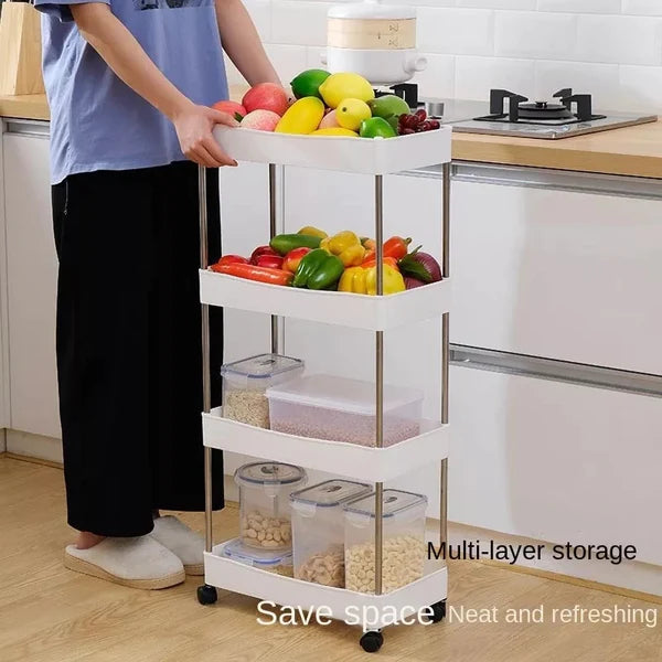 Slim Four Layer Trolley