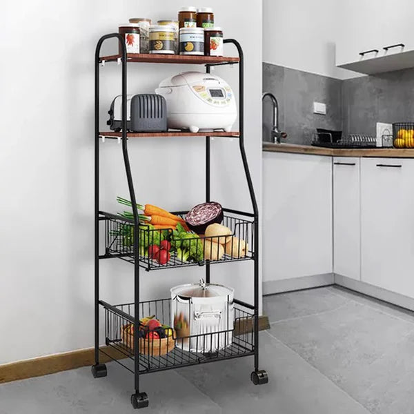 4-Tier Metal Kitchen Rack – We Shop Pakistan