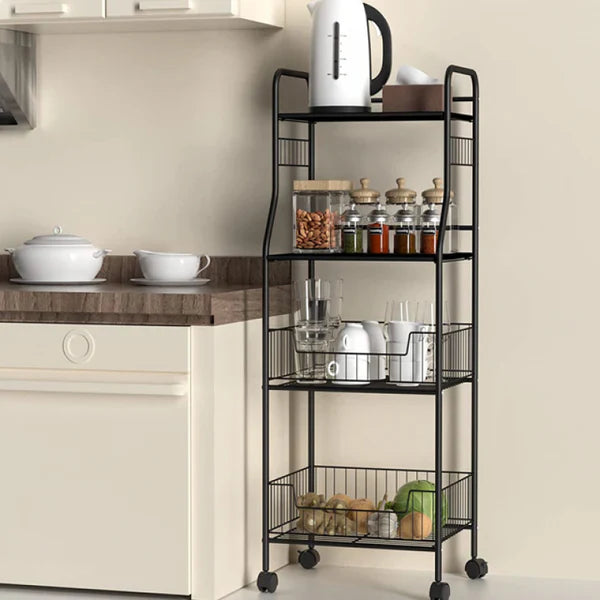 4-Tier Metal Kitchen Rack