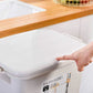 3 Layer Storage Trash Bin With Wheels