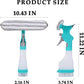 4 In 1 Double Sided Window Cleaning Squeegee With Spray Bottle
