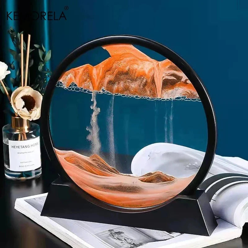 Dynamic Sand Art Lamp Liquid Motion