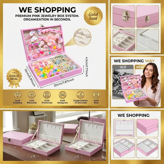 Portable Mini Travel Storage Organizer Box