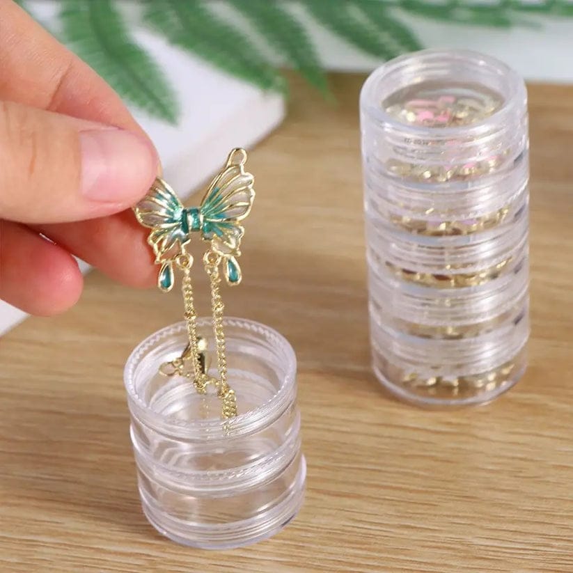 Multilayer mini jewellery organizer