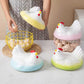 Luxury Hen Shaped Egg Basket with Lid