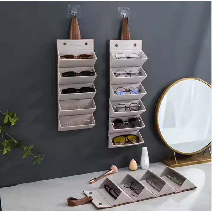 Leather Sunglasses Organizer