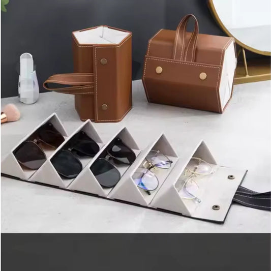 Leather Sunglasses Organizer