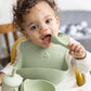6-Piece Silicone Baby Feeding Set with free delivery