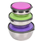 3 Pcs Stainless Steel Seal Bowl with Lid