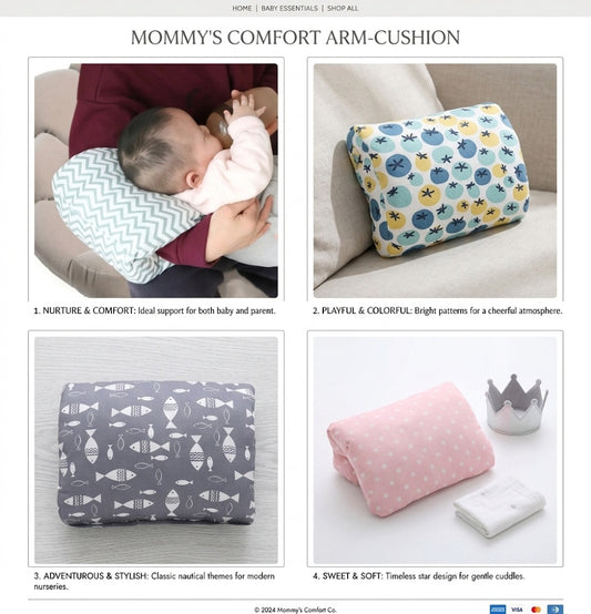 Feeding Support baby pillow