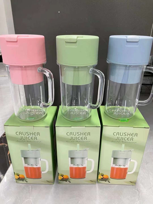 RECHARGEABLE STRAW JUICER 2 IN 1