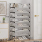 Simple Large Capacity Dustproof Shoe Cabinet Storage Shelf