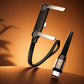 2 In 1 Cable With Mobile Stand, Charging Cable With Phone Bracket, Foldable Charging Cable With Stand