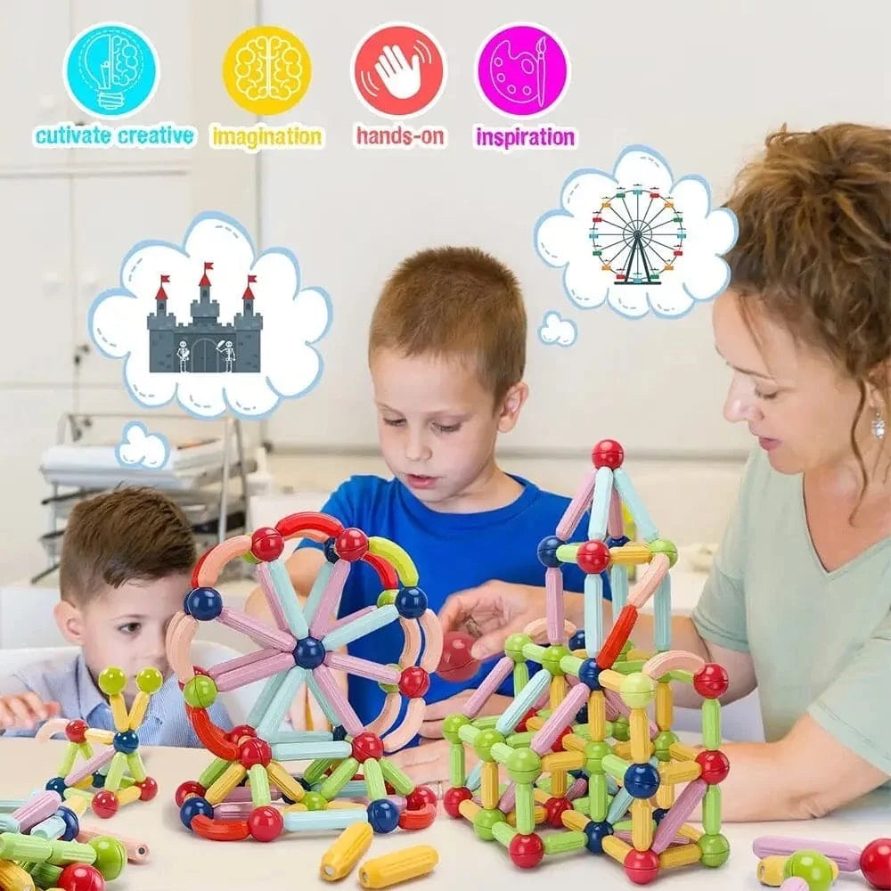 25PCS Magnetic Building Blocks for Kids