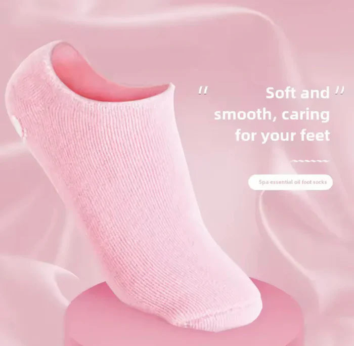 Reusable Moisturizing Gel Socks Pair