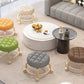 Multifunctional Rolling Round Stool, Universal Mini Stool For Kids, Household Small Sofa Stool