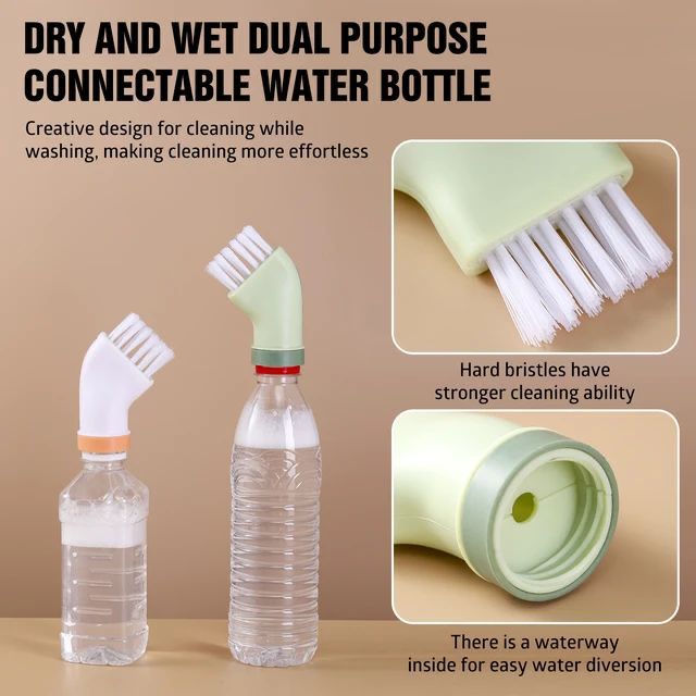 Dry/Wet Cleaning Brush