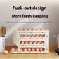 Automatic Rolling Egg Storage Box, Four Tier Egg Roller Rack, Refrigerator Egg Dispenser, Egg Basket Container