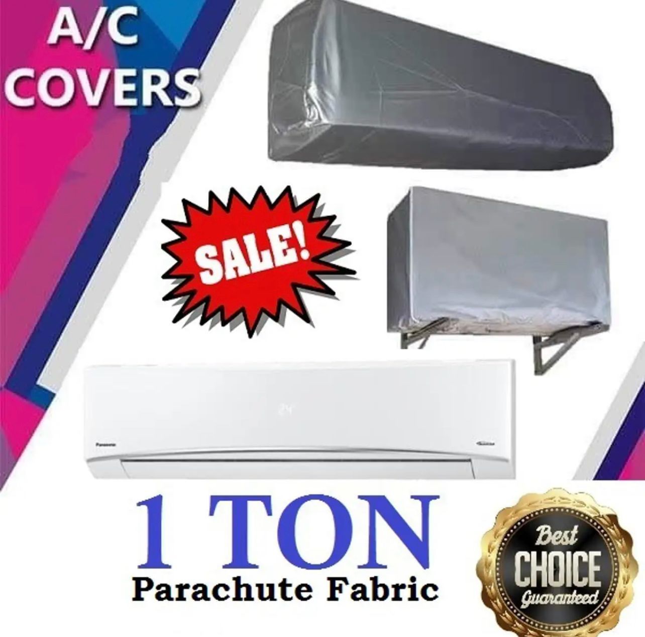 Pair of indoor & Outdoor Ac Cover