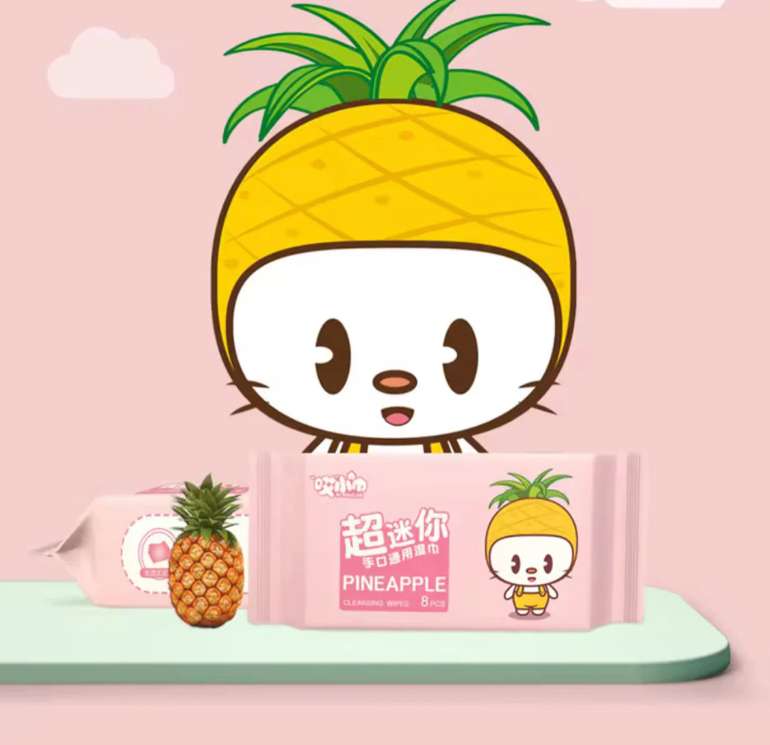 Cute Soft Baby Wet Cleaning Wipes