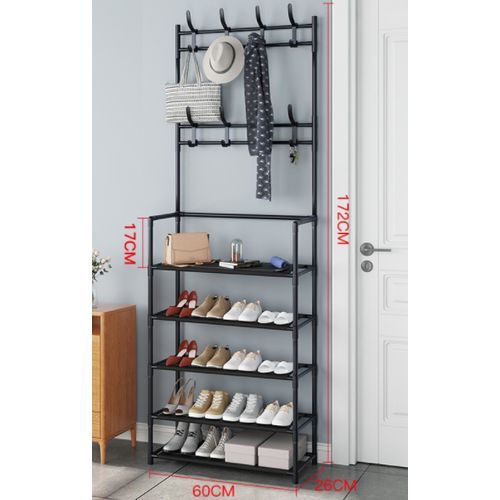 Multifunctional Coat & Shoes Rack