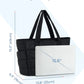Tote Bag for Women, Lightweight Puffy Tote Bag with Compartments