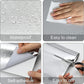 Aluminum Foil Self Adhesive Wall Stickers 60x200 cm