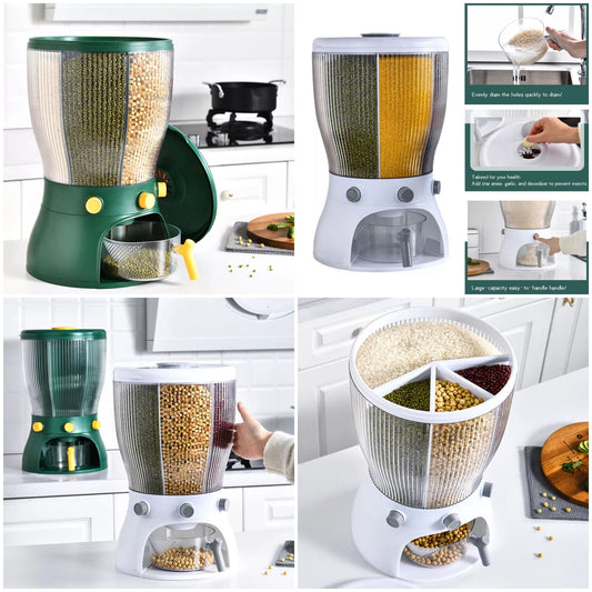 4 portion  Rotating Cereal Dispenser