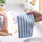 Pack of 4 Superfine Absorbent Dishwashing Cloths | Multipurpose Kitchen Cleaning