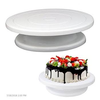 Cake turn table