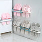 3 in 1 Bathroom Slippers Rack  Self Adhesive wall mounted