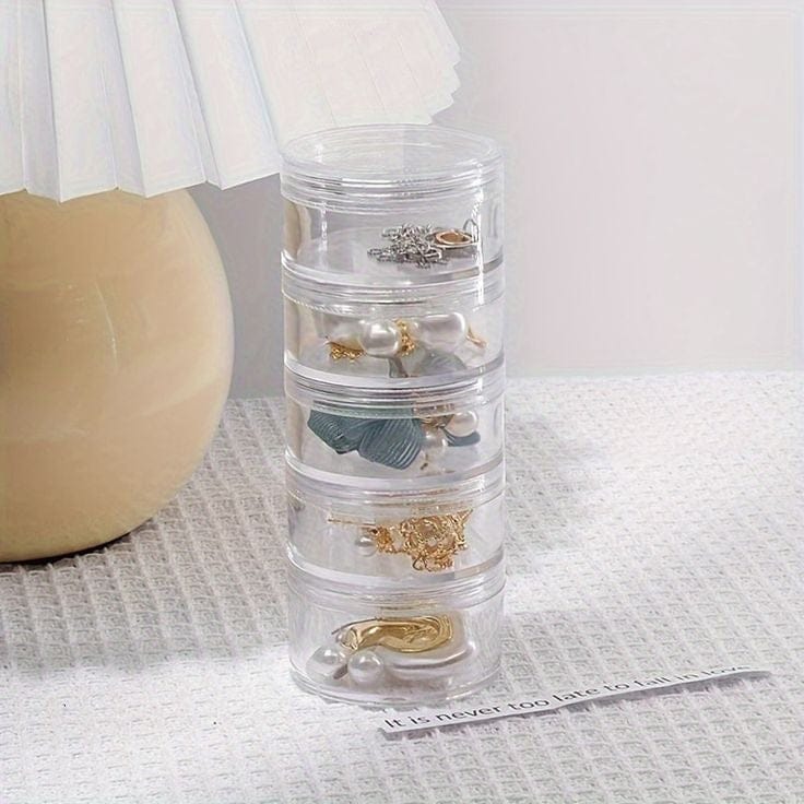 Multilayer mini jewellery organizer