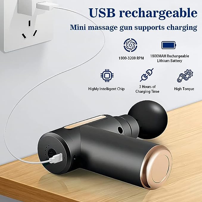 Rechargeable Massage Gun with free delivery