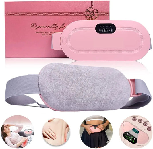 PERIOD CRAMP RELIEF MASSAGER AND HEATING PAD WITH FREE DELIVERY