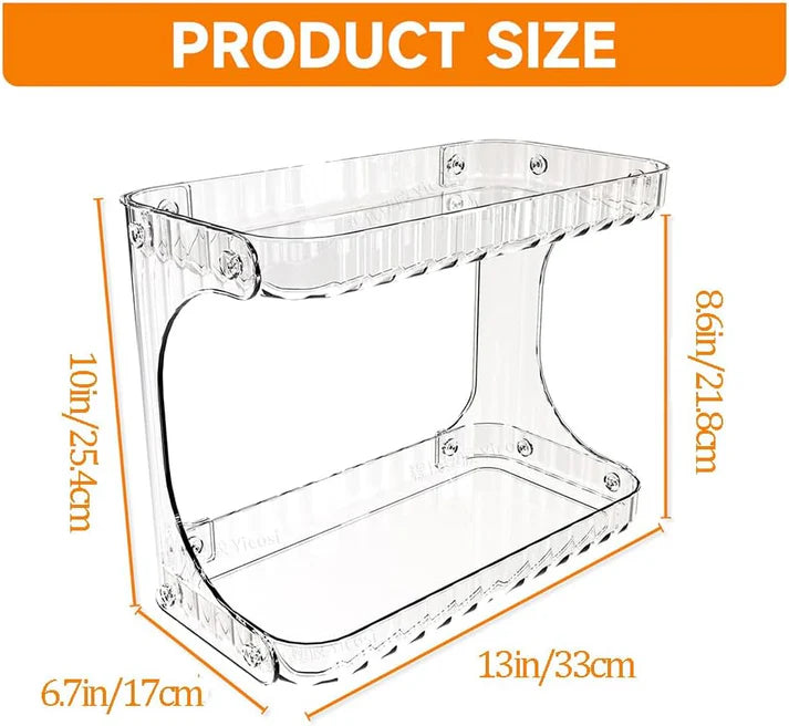 Wotendy 2-Tier Bathroom Countertop Organizer