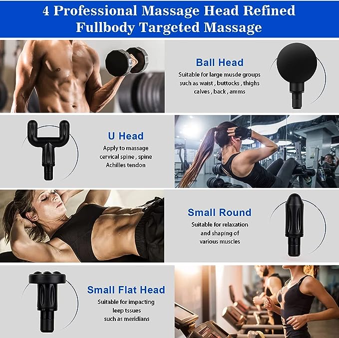 Rechargeable Massage Gun with free delivery