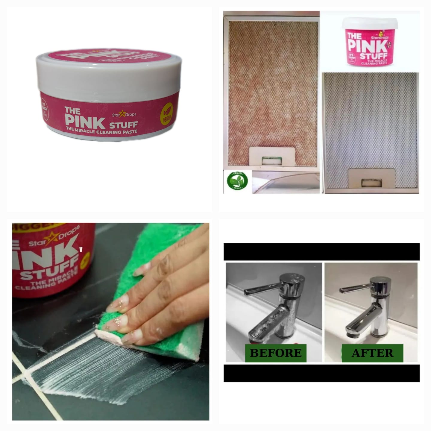 The Pink Stuff Multipurpose Cleaning Cream 250 gram