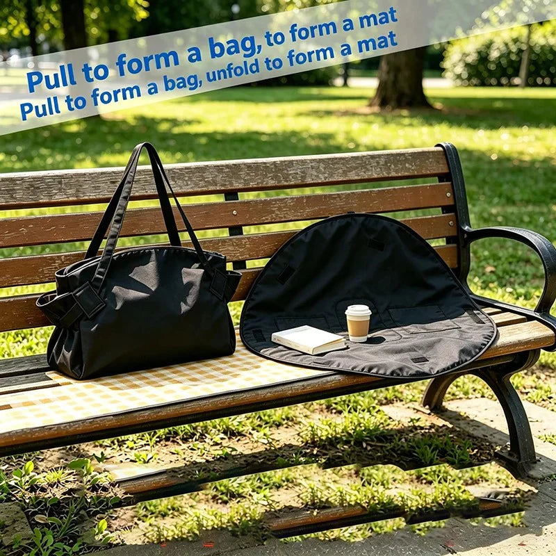 Foldable Jumbo Travel Tote Bag Expandable & Lay-Flat with free delivery