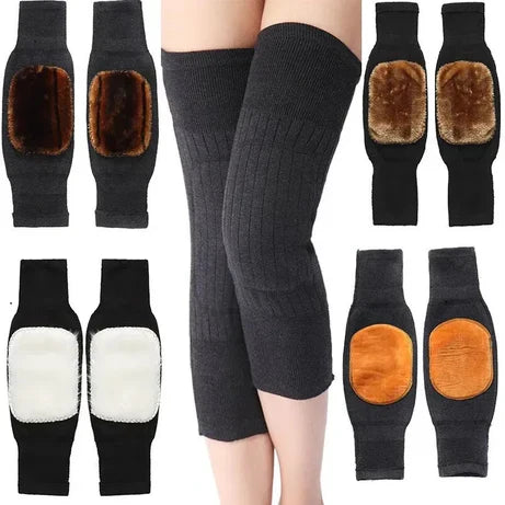 Warm Wool Knee Pads for Knee Pain ( Pair)