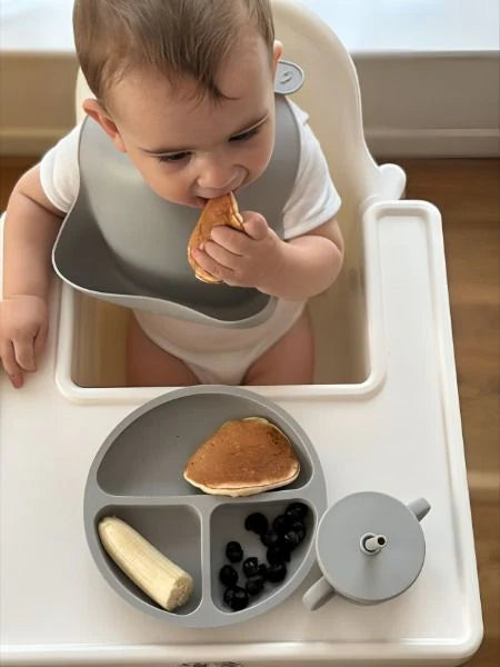 6-Piece Silicone Baby Feeding Set with free delivery