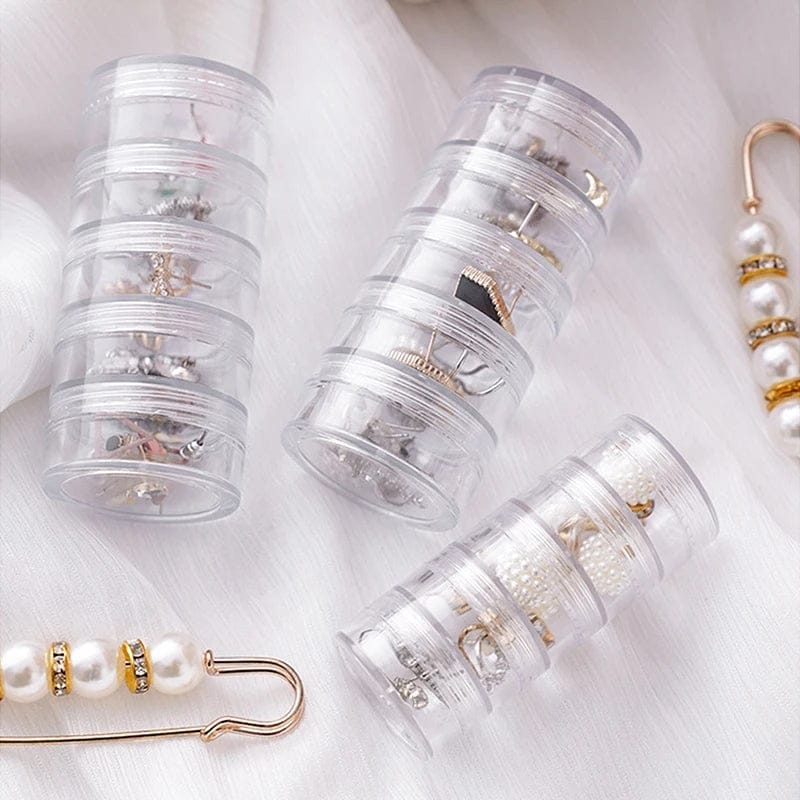 Multilayer mini jewellery organizer