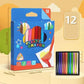 Pack of 12 Art  Plastic Crayon with box