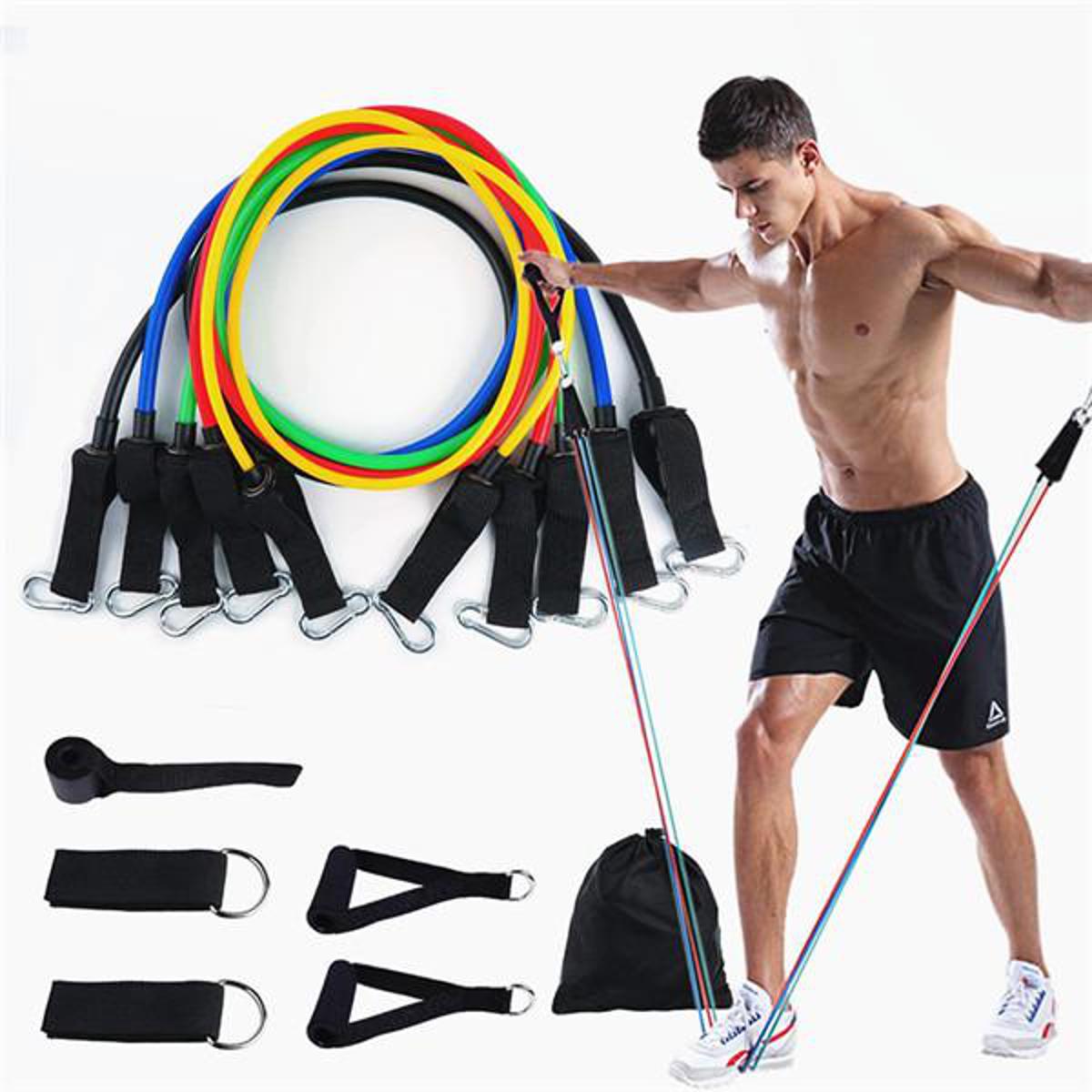 Resistance band for physical exercise, physical therapy, outdoor exercises