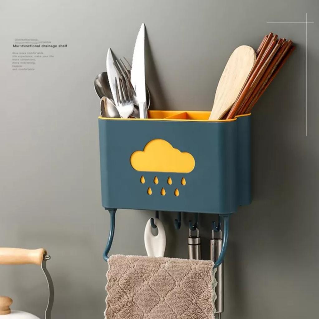 Cloud Cutlery Wall Mounted Organizer