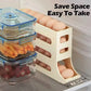 Automatic Rolling Egg Storage Box, Four Tier Egg Roller Rack, Refrigerator Egg Dispenser, Egg Basket Container