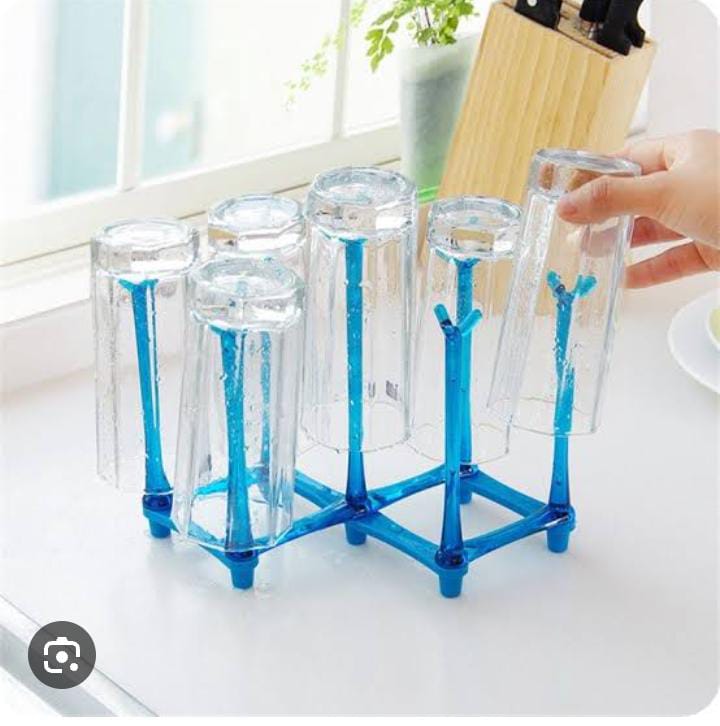 Folding glass stand Arylic