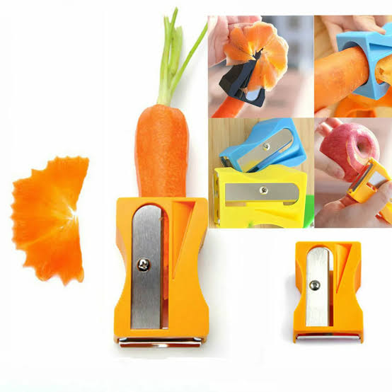 Carrot Cucumber Sharpener Peeler Kitchen Tool Vegetable Fruit Curl Slicer