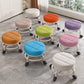 Multifunctional Rolling Round Stool, Universal Mini Stool For Kids, Household Small Sofa Stool